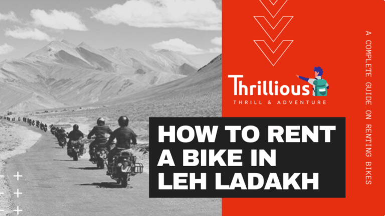 Complete Details on How To Rent a Bike in Leh Ladakh